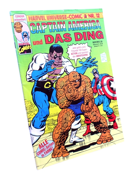 Marvel Universe-Comic Magazin Nr. 12: Fantastic Four & Captain America von Condor